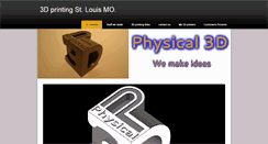 Desktop Screenshot of physical3d.net